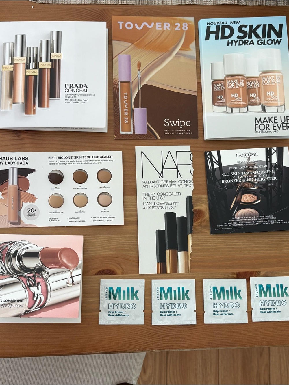 Makeup samples bundle
